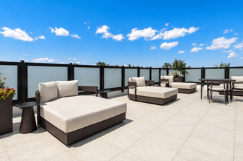 Rooftop terrace