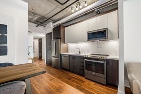 Ottawa apartment for rent - Kitchen and dining area at 150 Marketplace Apartments, Ontario