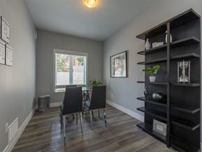 Kingston apartment for rent - a dining room with a table and chairs