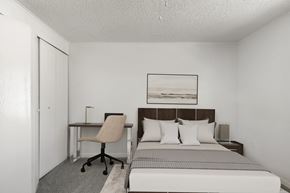Eustis apartment for rent - apartment bedroom at Tanglewood Apartments