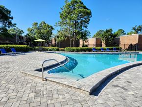 Tampa apartment for rent - outdoor swimming pool and deck, Timberfalls Apartments