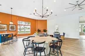 Temple Terrace apartment for rent - a club room with a large table and chairs at Reserve at Temple Terrace, Temple Terrace