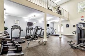 Lauderhill apartment for rent - the gym has plenty of exercise equipment at the enclave at university heights apartments at Waterford Park Apartment Homes, LLC, Lauderhill