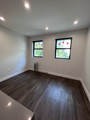 Vancouver apartment for rent - a look at the living room from the corner of the room