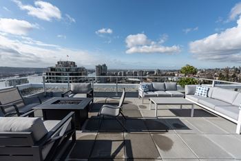 Rooftop deck