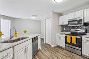 Tampa apartment for rent - Model Kitchen at Mode at Ballast Point, in Tampa, FL