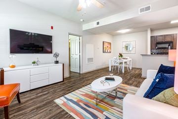 Covington apartment for rent - a living room with a couch and a coffee table