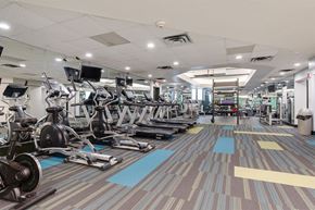 Bloomington apartment for rent - fitness center with cardio equipment