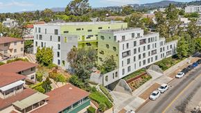 Los Angeles apartment for rent - exterior view of village lofts
