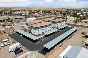 Mesquite apartment for rent - Luna studios from above