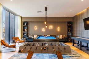 Secaucus apartment for rent - Game room at The Waverton, Secaucus, NJ, 07094