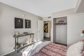 Las Vegas apartment for rent - Bedroom and Closet at Parkway at Silverado Ranch, Las Vegas, NV, 89183