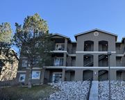 Sparks apartment for rent - A large apartment building with a tree in front of it at Boulder Creek Apartments, Nevada, 89433