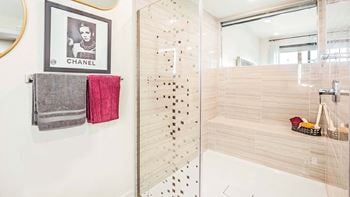 Creative bathroom art