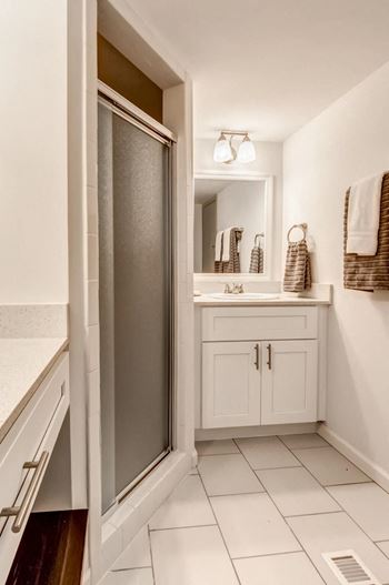 Stand alone showers in select homes