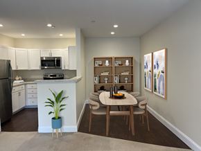 Arlington apartment for rent - a kitchen and dining area