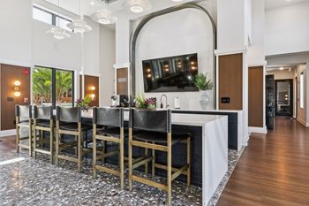 Island kitchen bar