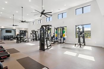 Large fitness center