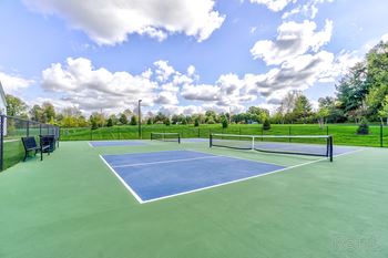 A tennis court 