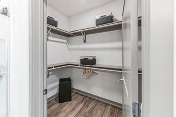 Spacious closet