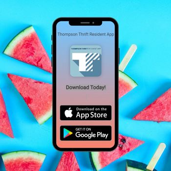 A smartphone with the app store
