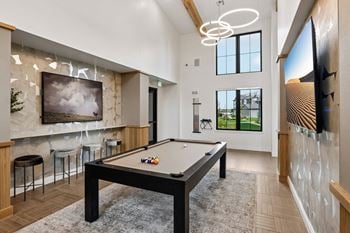 Billiards and shuffleboard