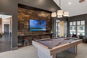 Billiards room