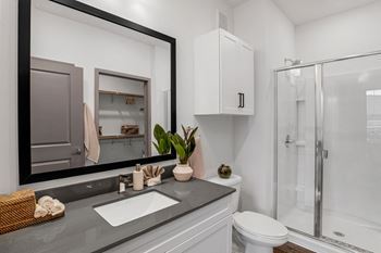 Bathroom with bathtub