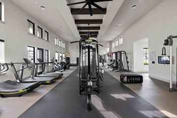 Two level fitness center