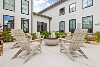 Courtyard patio