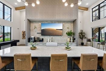 Resident lounge & social hub with 24 hour access
