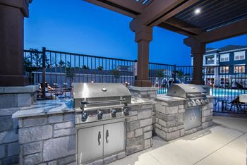 Community grill stations