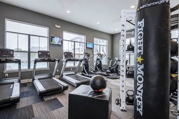 State-of-the-art gym and spin studio