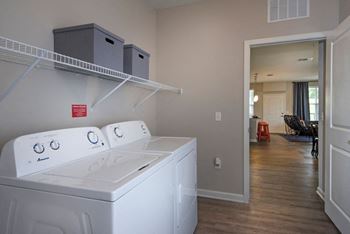 In home full size washer and dryer