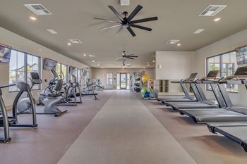 Spacious gym