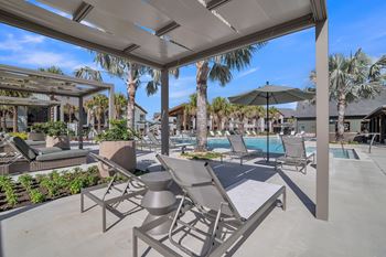 Poolside area