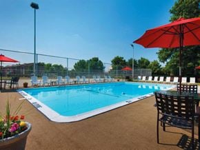 Monroeville apartment for rent - Outdoor pool  at Deauville Park Apartments, Monroeville