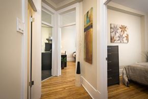 Winnipeg apartment for rent - Hallway at 626 Jessie Apartment Suites for rent in Winnipeg