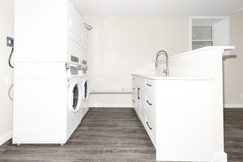 On-site laundry facility