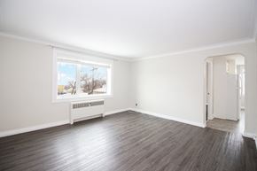 Winnipeg apartment for rent - Living room at 1800 Portage Apartment Suites for rent in Winnipeg