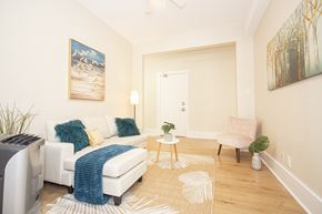 Winnipeg apartment for rent - Living room at 105 Clarke Apartment Suites for rent in Manitoba