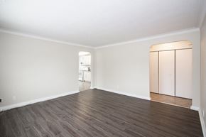 Winnipeg apartment for rent - Living room at 1800 Portage Apartment Suites for rent in Winnipeg