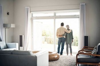 Couple in condo