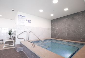 Indoor pool & hot tub