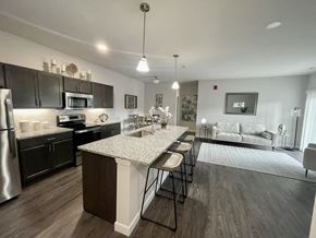 Arnold apartment for rent - a kitchen and living room in a two bedroom apartment