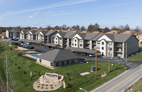Arnold apartment for rent - Aerial view of Miller Crossing Apartments