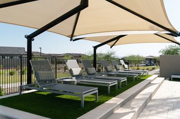 Outdoor lounge seating