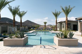 Resort style pool