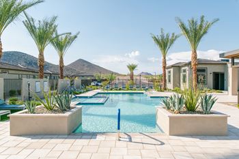 Resort style pool