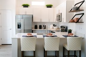 Mcdonough apartment for rent - Gourmet Kitchen with Island at Avilla Holloway, McDonough, GA 30253